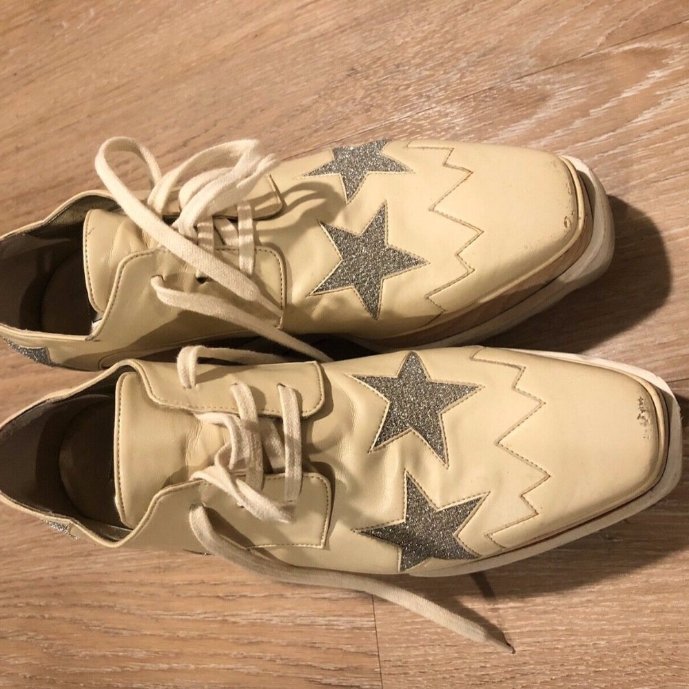 Stella Mccartney Star Platform Shoes Size 35.5
